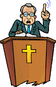 Preaching cartoon
